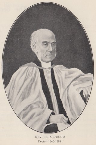 Robert Allwood (clergyman), 1840–84