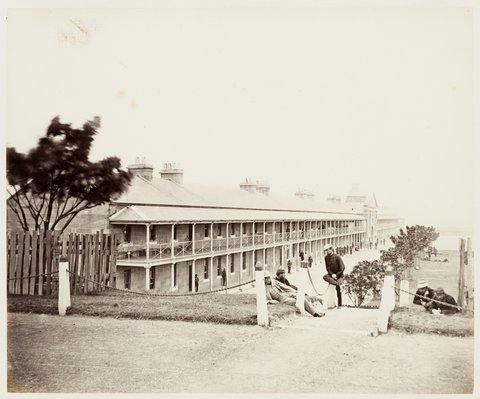 26 Victoria Barracks Mens Quarters SH 568, 1872