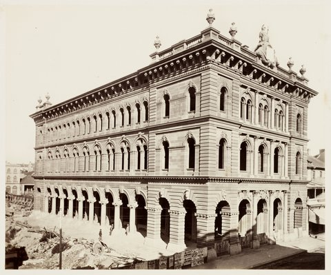 13 Post Office Taken from the Building SH 835, 1872