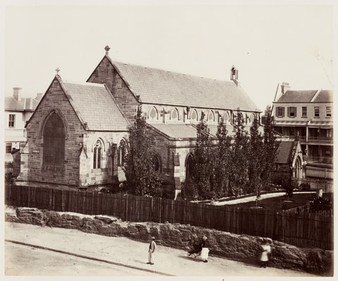 76 St Johns Church Rear View SH 703 721, 1872