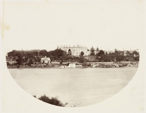 129 Government House From Domain, 1872