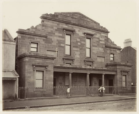 99 Wesleyan Chapel Bourke Street SH 728, 1872