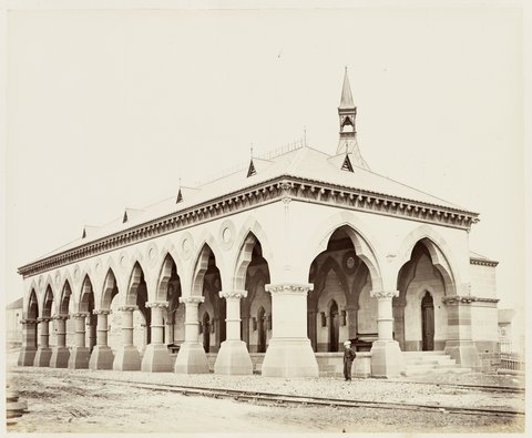 103 Mortuary Redfern Rear View SH 164, 1872