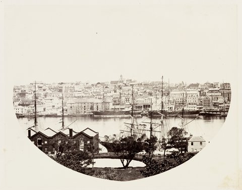 134 Sydney Panoramic SH 645647 657, 1872