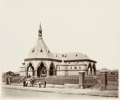 104 Mortuary Redfern Front View SH 156, 1872