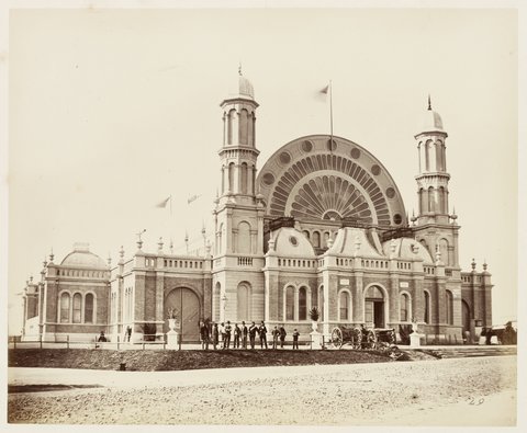 163 Exhibition Building Front Entrance SH 131, 1872
