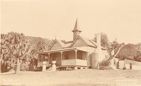 Bilgola cottage, 1900–27