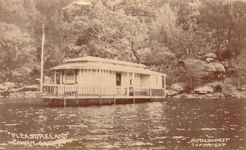 Pleasureland Cowan Creek, 1900–27