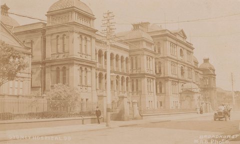 Sydney Hospital, 1900–27