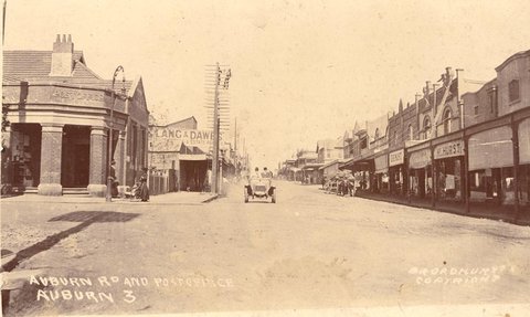 Auburn Rd and Post Office, 1900–27