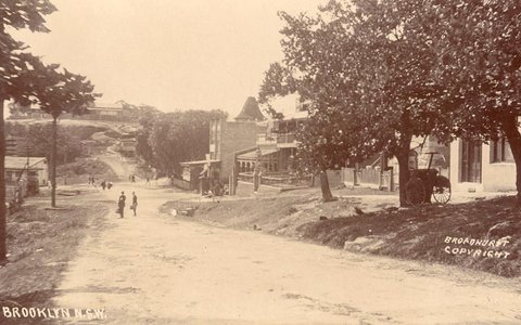 Brooklyn NSW streetscene, 1900–27