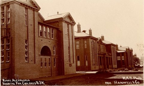Royal Alexandria Hospital for Children from Hanwell amp Co, 1900–27