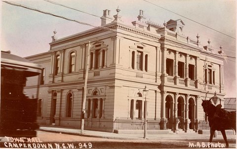 Town Hall Camperdown, 1900–27