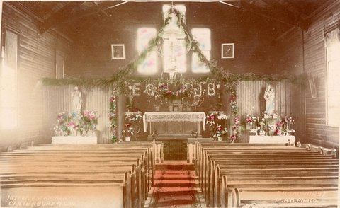 Interior St Anthonys Church, 1900–27