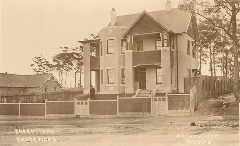 Presbytery Chatswood, 1900–27