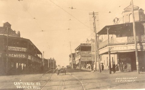 Canterbury Rd Dulwich Hill, 1900–27