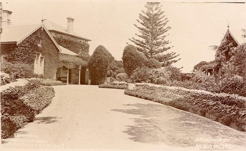 Entrance Hospital for Insane Gladesville, 1900–27