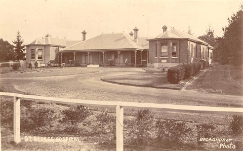 St George Hospital, 1900–27