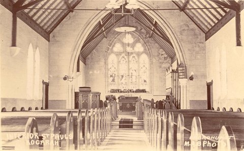 Interior St Pauls Church Kogarah, 1900–27