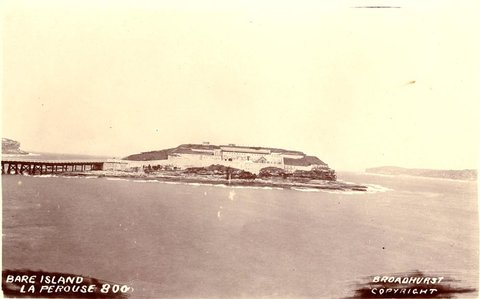 Bare Island La Perouse, 1900–27