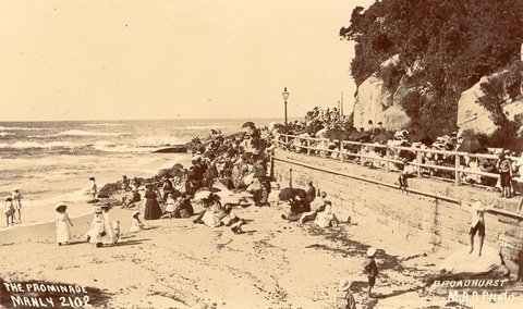 The Prominade ie Promenade Manly, 1900–27
