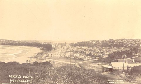 Manly from Queenscliff, 1900–27