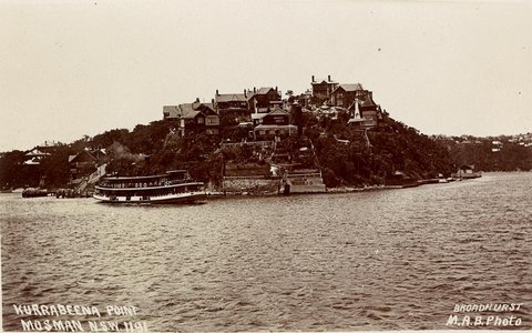 Kurrabeena Point Mosman, 1900–27