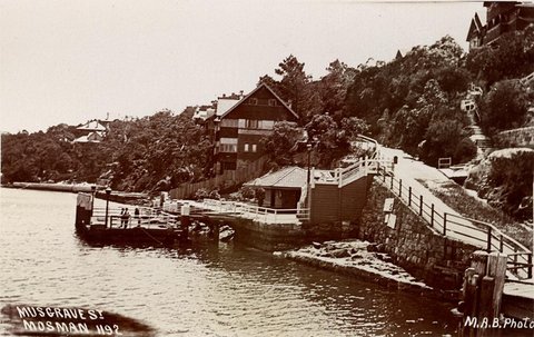Musgrave St Mosman, 1900–27