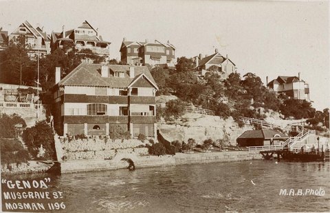 Genoa Musgrave St Mosman, 1900–27