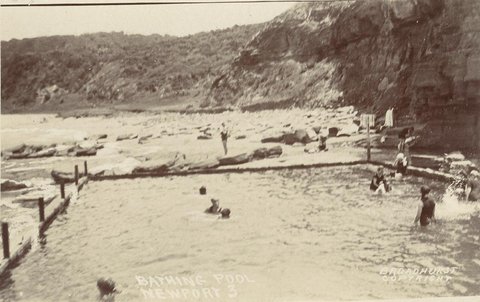 Bathing Pool Newport, 1900–27