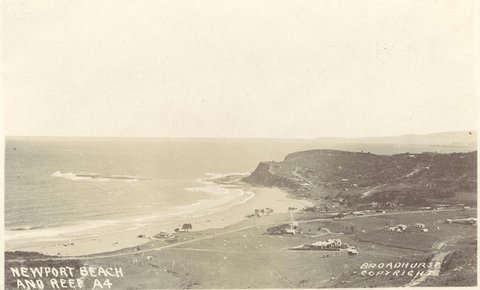 Newport Beach and Reef, 1900–27