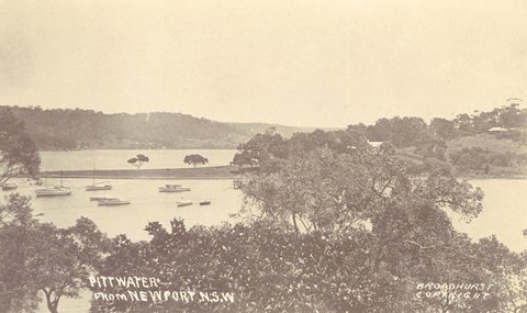 Pittwater from Newport, 1900–27