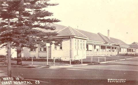 Ward 18 Coast Hospital, 1900–27