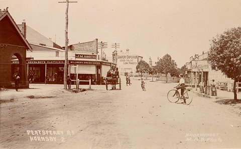 Peatsferry Rd Hornsby, 1900–27