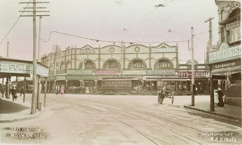 Spit Junction Mosman, 1900–27