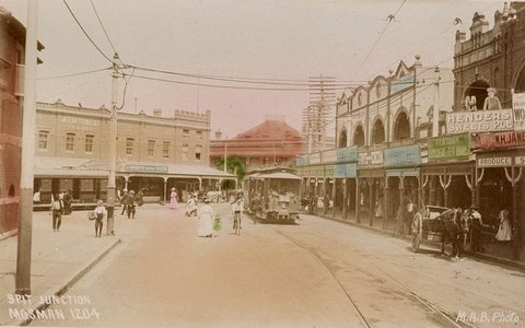 Spit Junction Mosman, 1900–27