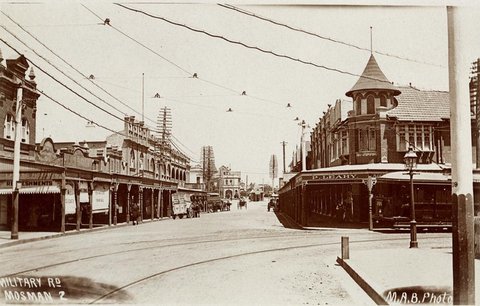 Military Rd Mosman, 1900–27