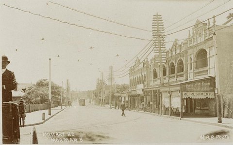 Military Rd Mosman, 1900–27