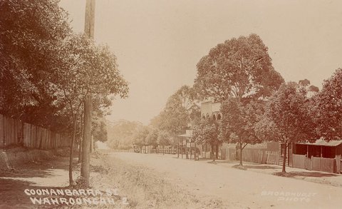 Coonanbarra St Wahroongah, 1900–27