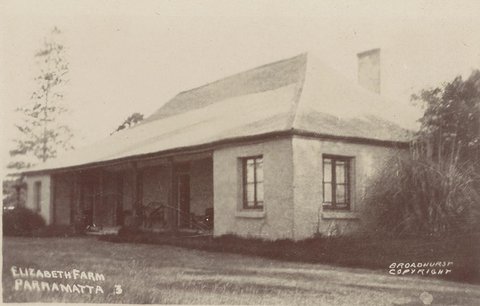 Elizabeth Farm Parramatta NSW, 1900–27