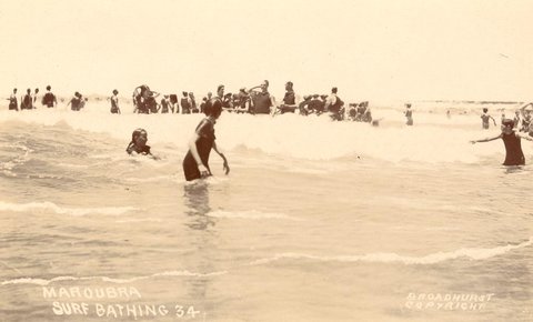 Maroubra Surf Bathing, 1900–27