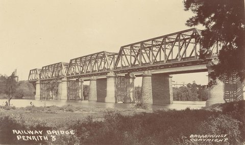 Railway Bridge Penrith, 1900–27
