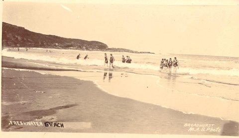 Freshwater Beach, 1900–27