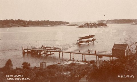 Rood Island Long Cove Iron Cove, 1900–27