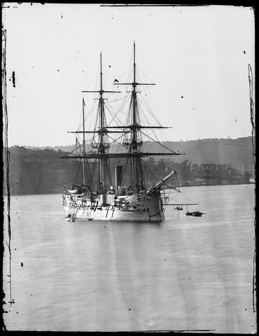 French warship 'Atalante', Sydney Harbour, 1873 A2824494h