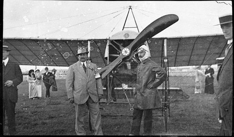 Maurice Guillaux Air Mail 1914-07-18