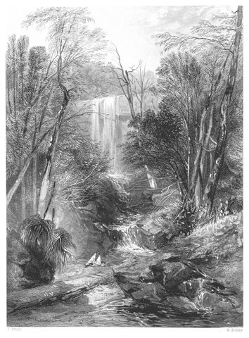 BOOTH(1873) 1.218 WILLOUGHBY FALLS, NEAR SYDNEY