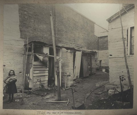 Views taken during Cleansing Operations, Quarantine Area, Rear of 129 Gloucester Street, Sydney (NSW), 1900