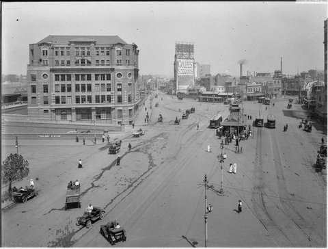 Railway Square, Sydney, 1914