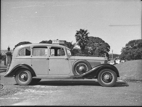 1920s Rolls Royce with 1930s coachwork, 1938